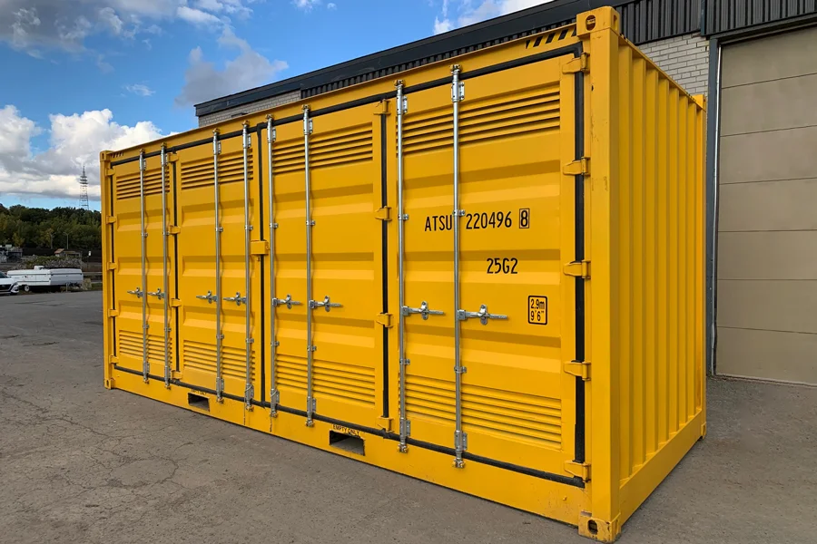 20 fuß high cube iso lagercontainer für chemikalien
