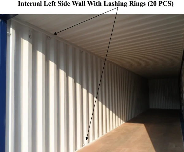 40 fuß high cube seecontainer