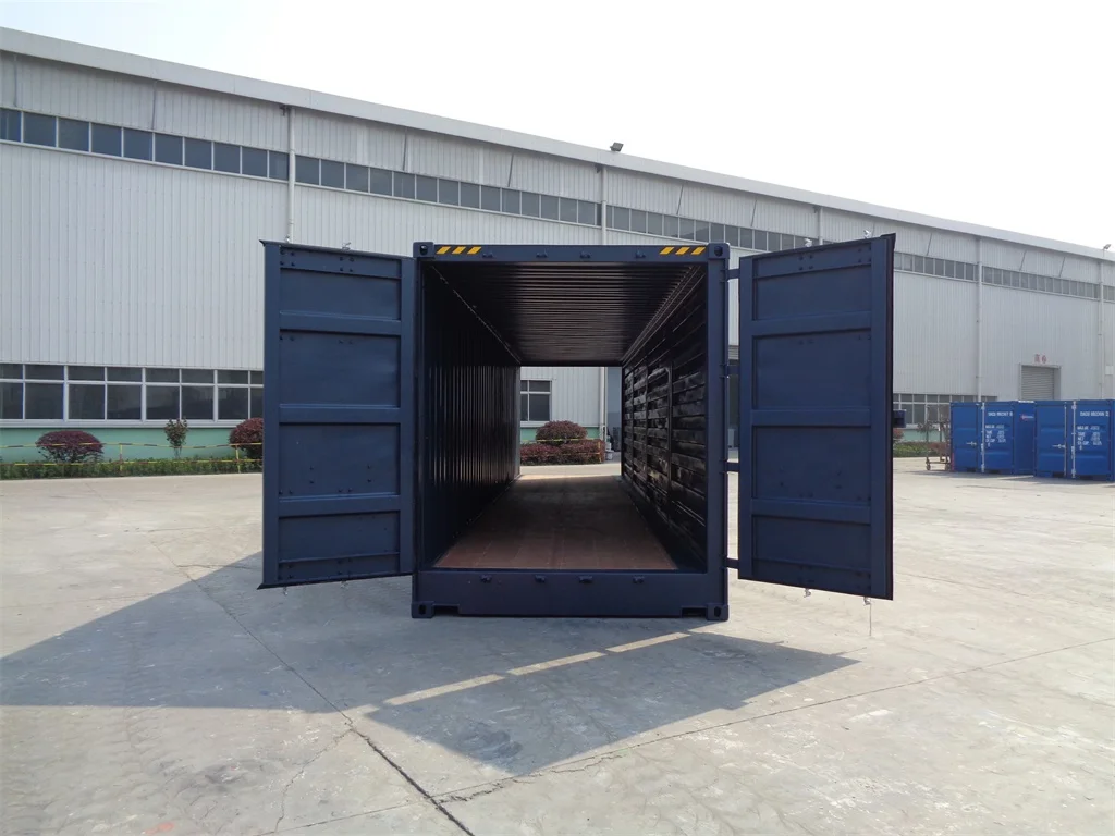 40 fuß high cube container, 3 seiten zu öffnen (side door )