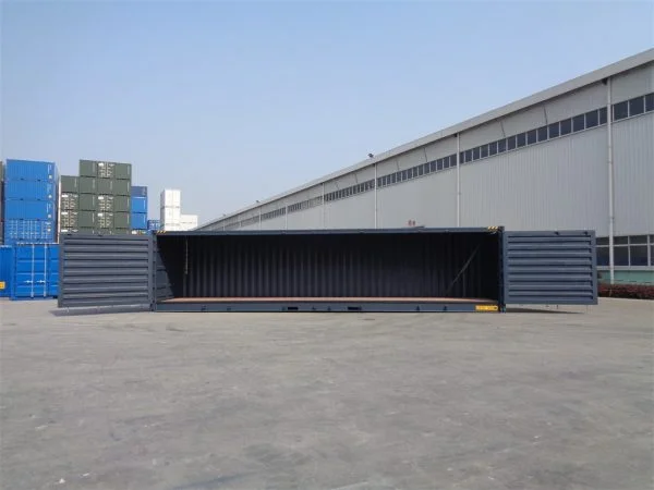 40 fuß high cube container, 3 seiten zu öffnen (side door )