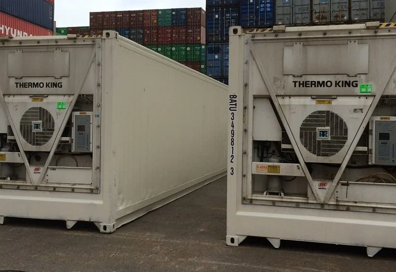 40 fuß highcube container, kühl container (reefer)