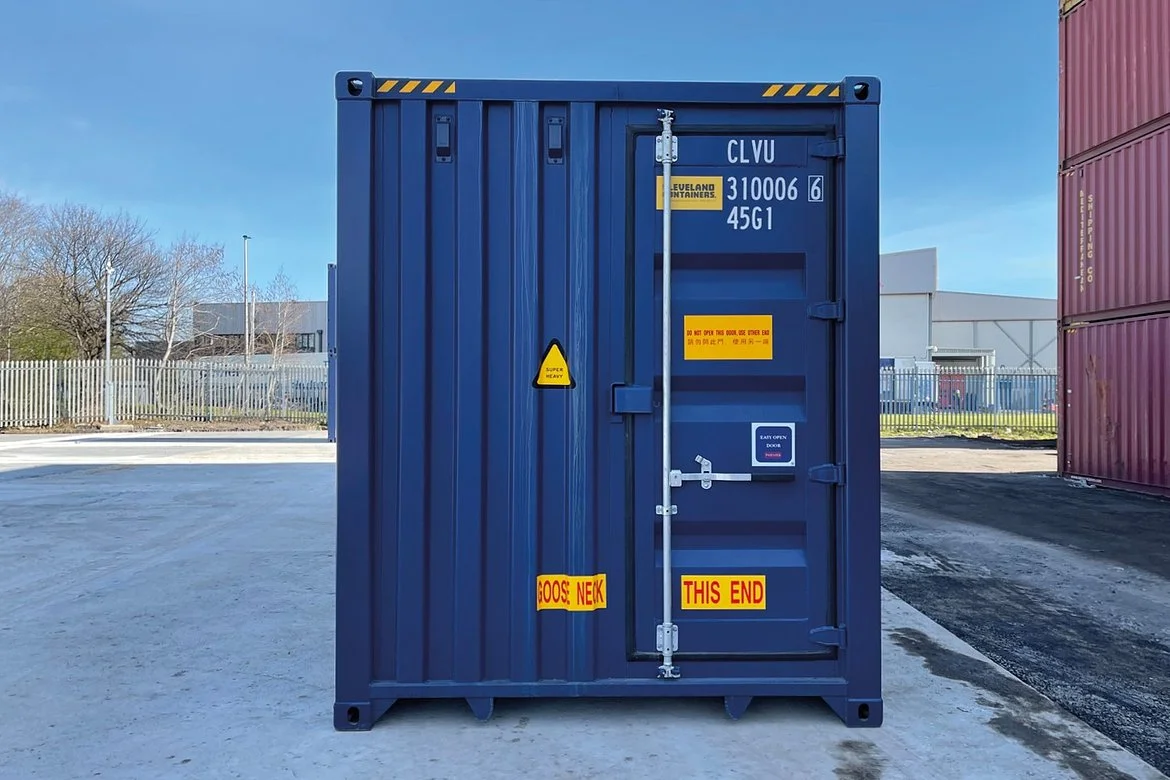 40 fuß tri door container